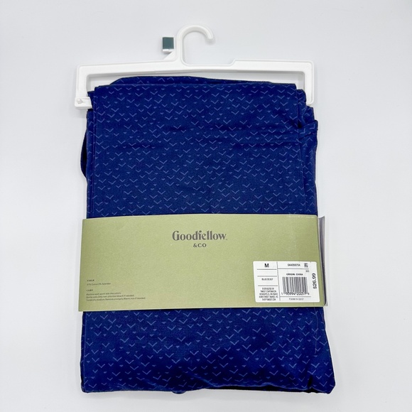 Goodfellow & Co Navy Two Piece Pajama Set - Picture 3 of 5